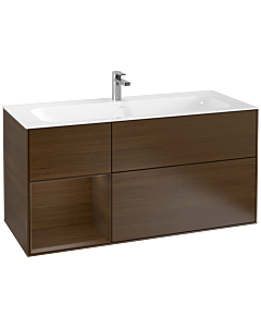 Villeroy und Boch Finion Villeroy und Boch G060GNGN 119.6x59.1cm, Emotion, étagère gauche placage noyer, placage noyer