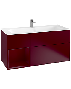Villeroy und Boch Finion Villeroy und Boch G060HBHB 119,6x59,1cm, Emotion, étagère à gauche Peony , Peony Matt