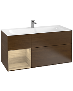 Villeroy und Boch Finion Villeroy und Boch G060PCGN 119,6x59,1cm, émotion, étagère à gauche Oak Veneer , placage Oak Veneer