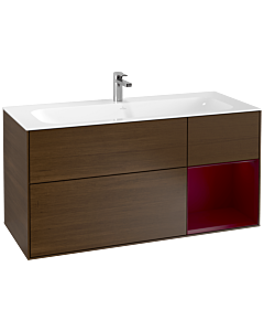 Villeroy und Boch Finion Villeroy und Boch G070HBGN 119,6x59,1cm, émotion, étagère à droite Peony , placage Peony
