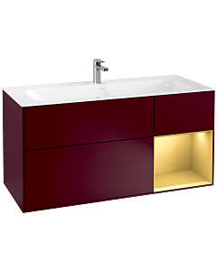 Villeroy und Boch Finion Villeroy und Boch G070HFHB 119,6x59,1cm, Emotion, étagère droite or mat, Peony Matt