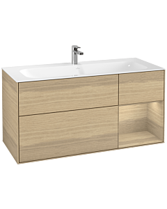 Villeroy und Boch Finion Villeroy und Boch G070PCPC 119,6x59,1cm, Emotion, étagère à droite Oak Veneer , Oak Veneer