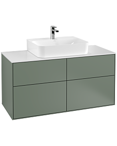 Villeroy und Boch Finion Villeroy und Boch Finion G13100GM 120x60.3cm, Emotion, cover plate white matt, Olive Matt Lacquer
