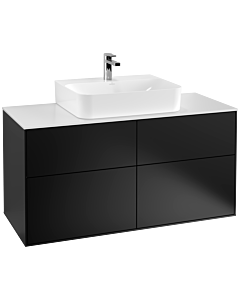 Villeroy & Boch Finion Unterschrank G13100PD 120x60,3cm, Black Matt Lacquer