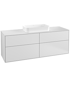 Villeroy und Boch Finion Villeroy und Boch G32100MT 160x60,3cm, Emotion, plaque de finition blanc mat, laqué blanc mat