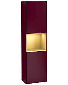 Villeroy und Boch armoire Finion G460HFHB 41.8x151.6cm, gauche, émotion, étagère Peony Matt or mat, Peony Matt