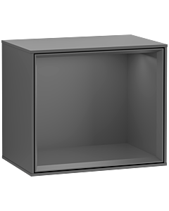 Villeroy und Boch module d&#39; Finion G580GKGK 41.8x35.6x27cm, Emotion, étagère Antracite Matt, Anthracite matt