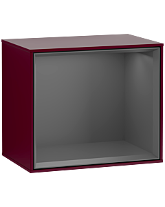 Villeroy und Boch Finion module G580GKHB 41.8x35.6x27cm, Emotion, shelf antracite matt, Peony Matt