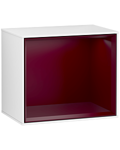 Villeroy und Boch Finion module G580HBGF 41.8x35.6x27cm, Emotion, shelf Peony Matt , Glossy white lacquer