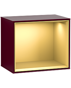 Villeroy und Boch Finion Regalmodul G580HFHB 41,8x35,6x27cm, Emotion, Regal Gold Matt, Peony Matt