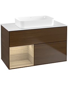 Villeroy und Boch Finion Villeroy und Boch Finion G651PCGN 100x60.3x50.1cm, shelf left Oak Veneer , Oak Veneer veneer