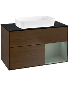 Villeroy und Boch Finion Villeroy und Boch Finion G662GMGN 100x60.3x50.1cm, shelf right Olive Matt Lacquer , Olive Matt Lacquer veneer