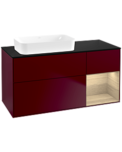 Villeroy und Boch Finion Villeroy und Boch Finion G692PCHB 120x60.3x50.1cm, shelf on the right Oak Veneer , Peony Matt