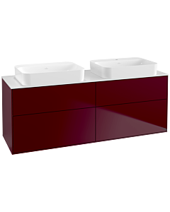 Villeroy und Boch Finion Villeroy und Boch Finion G72100HB 160x60.3x50.1cm, Glass White Matt , Peony Matt