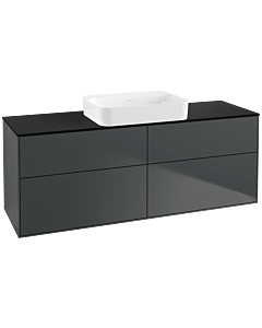 Villeroy und Boch Finion Villeroy und Boch G73200HG 160x60.3x50.1cm, verre noir mat, minuit Blue Matt Lacquer
