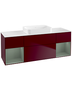 Villeroy und Boch Finion Villeroy und Boch Finion G741GMHB 160x60.3x50.1cm, shelves olive matt lacquer, Peony Matt