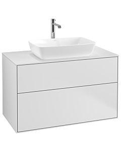 Villeroy und Boch Finion Villeroy und Boch Finion G76100MT 100x60.3cm, Emotion, cover plate white matt, white matt lacquer