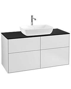 Villeroy und Boch Finion Villeroy und Boch Finion G79200MT 120x60.3cm, Emotion, cover plate black matt, white matt lacquer