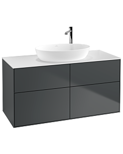 Villeroy und Boch Finion Villeroy und Boch Finion G91100HG 120x60.3cm, Emotion, cover plate white matt, Midnight Blue Matt Lacquer