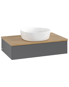 Villeroy & Boch Antao vanity unit 800x190x500mm K08011GK FK/AP: GK/ 2000