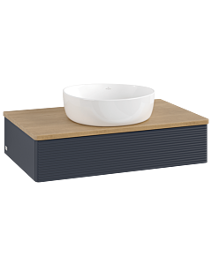 Villeroy & Boch Antao vanity unit 800x190x500mm K08111HG with structure FK/AP: HG/ 2000