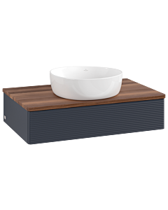 Villeroy & Boch Antao vanity unit 800x190x500mm K08112HG with structure FK/AP: HG/2