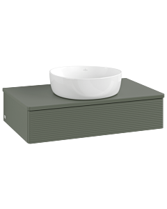 Villeroy & Boch Antao Waschtischunterschrank 800x190x500mm K08150HL mit Struktur FK/AP: HL/0
