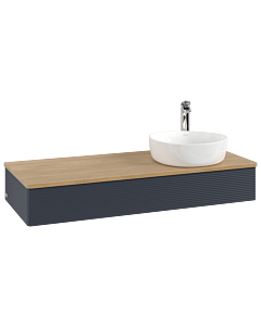 Villeroy & Boch Antao Waschtischunterschrank 1200x190x500mm K12151HG mit Struktur FK/AP: HG/1