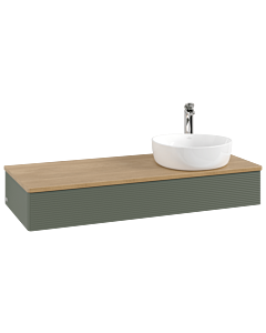 Villeroy & Boch Antao Waschtischunterschrank 1200x190x500mm K12151HL mit Struktur FK/AP: HL/1