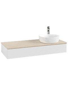 Villeroy & Boch Antao Waschtischunterschrank 1200x190x500mm K12153GF mit Struktur FK/AP: GF/3