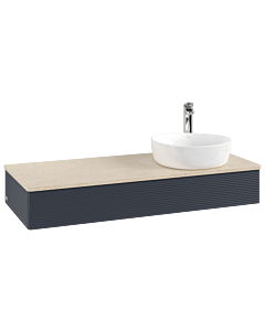 Villeroy & Boch Antao Waschtischunterschrank 1200x190x500mm K12153HG mit Struktur FK/AP: HG/3