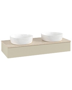 Villeroy & Boch Antao vanity unit 1200x190x500mm K13113HJ with structure FK/AP: HJ/3