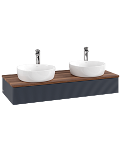 Villeroy & Boch Antao Waschtischunterschrank 1200x190x500mm K13152HG mit Struktur FK/AP: HG/2