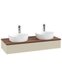 Villeroy & Boch Antao Waschtischunterschrank 1200x190x500mm K13152HJ mit Struktur FK/AP: HJ/2