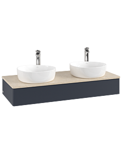 Villeroy & Boch Antao vanity unit 1200x190x500mm K13153HG with structure FK/AP: HG/3