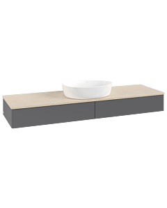 Villeroy & Boch Antao vanity unit 1600x190x500mm K14013GK FK/AP: GK/3
