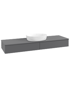 Villeroy & Boch Antao vanity unit 1600x190x500mm K14110GK with structure FK/AP: GK/ 1930
