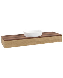 Villeroy & Boch Antao vanity unit 1600x190x500mm K14112HN with structure FK/AP: HN/2