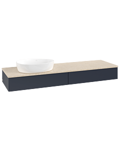 Villeroy & Boch Antao vanity unit 1600x190x500mm K15013HG FK/AP: HG/3