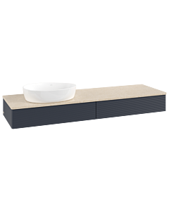Villeroy & Boch Antao vanity unit 1600x190x500mm K15113HG with structure FK/AP: HG/3