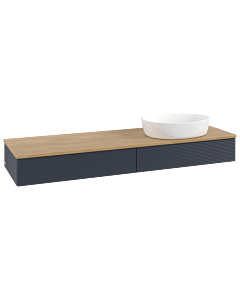 Villeroy & Boch Antao vanity unit 1600x190x500mm K16111HG with structure FK/AP: HG/ 2000