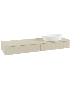 Villeroy & Boch Antao Waschtischunterschrank 1600x190x500mm K16150HJ mit Struktur FK/AP: HJ/0