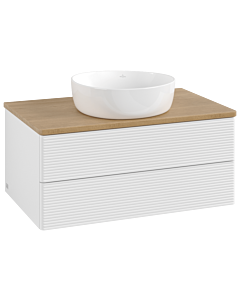 Villeroy & Boch Antao Waschtischunterschrank 800x360x500mm K19111GF mit Struktur FK/AP: GF/1