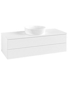 Villeroy & Boch Antao Waschtischunterschrank 1200x360x500mm K21110MT mit Struktur FK/AP: MT/0