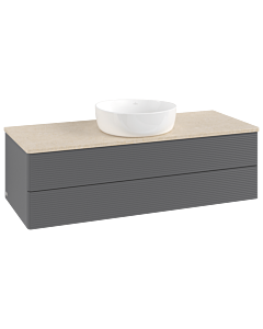 Villeroy & Boch Antao vanity unit 1200x360x500mm K21113GK with structure FK/AP: GK/3