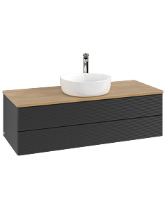 Villeroy & Boch Antao Waschtischunterschrank 1200x360x500mm K21151PD mit Struktur FK/AP: PD/1