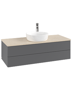 Villeroy & Boch Antao vanity unit 1200x360x500mm K21153GK with structure FK/AP: GK/3