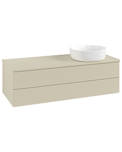 Villeroy & Boch Antao Waschtischunterschrank 1200x360x500mm K23110HJ mit Struktur FK/AP: HJ/0