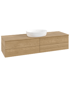 Villeroy & Boch Antao Waschtischunterschrank 1600x360x500mm K25111HN mit Struktur FK/AP: HN/1