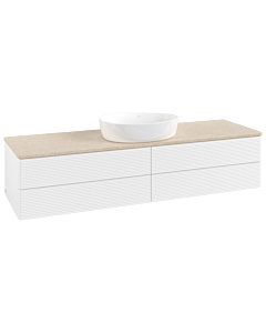 Villeroy & Boch Antao meuble sous vasque 1600x360x500mm K25113MT avec structure FK/AP: MT/3